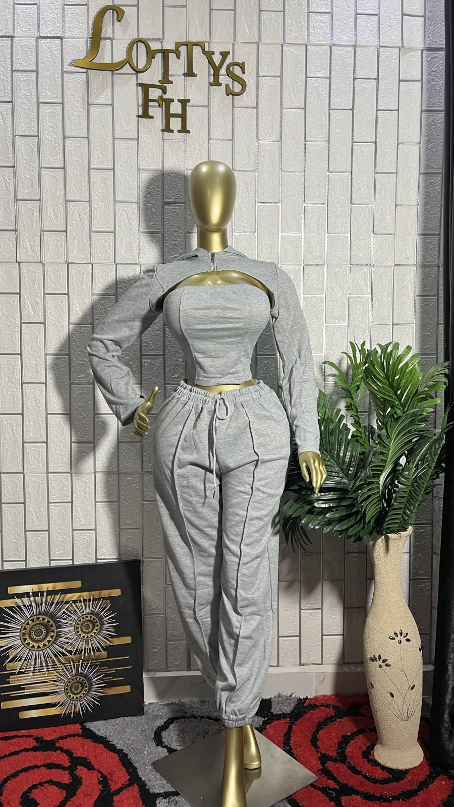 The GREY GLAM  Set