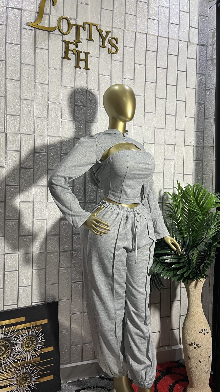 The GREY GLAM  Set