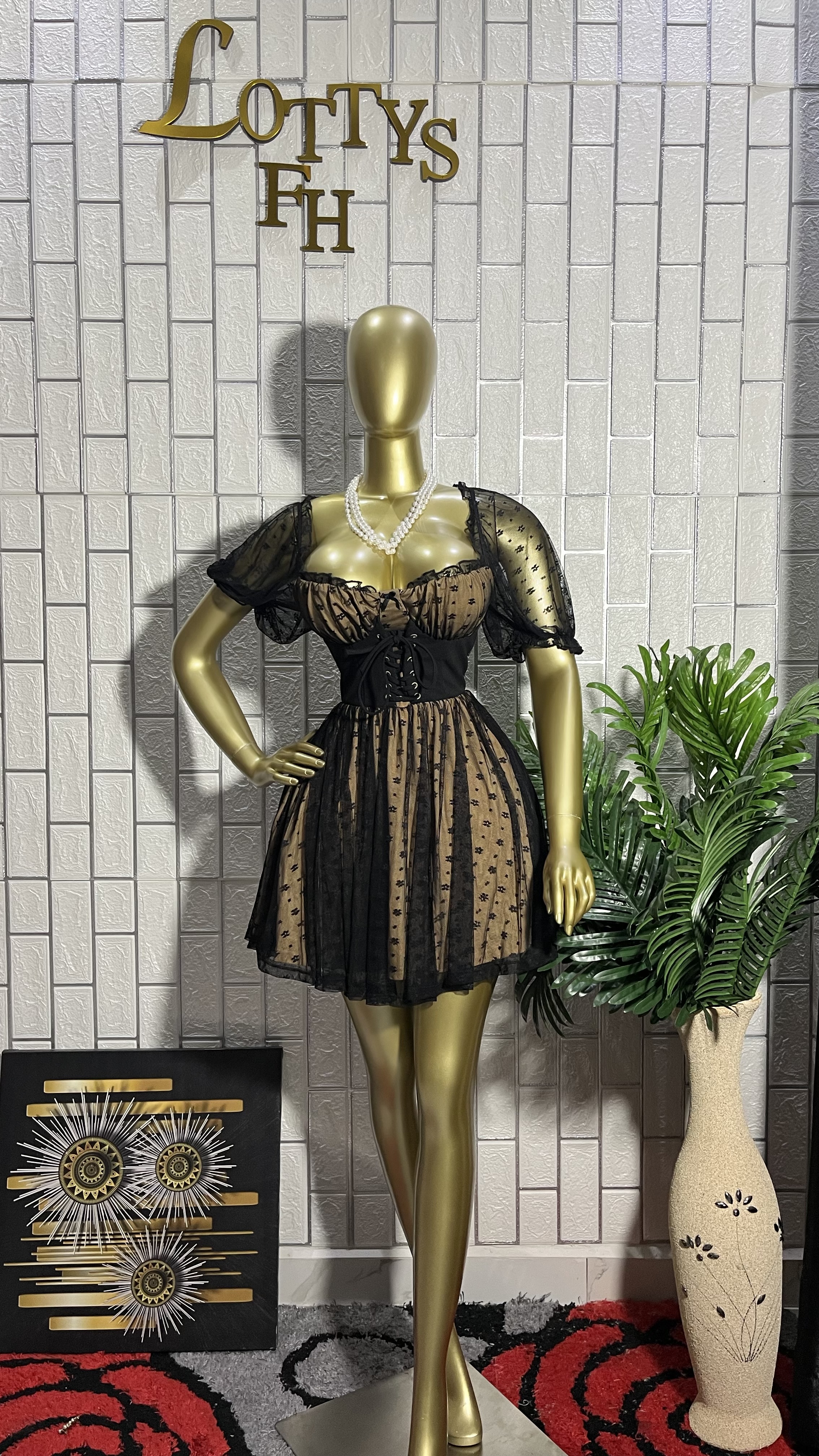 French kiss  mesh mini
