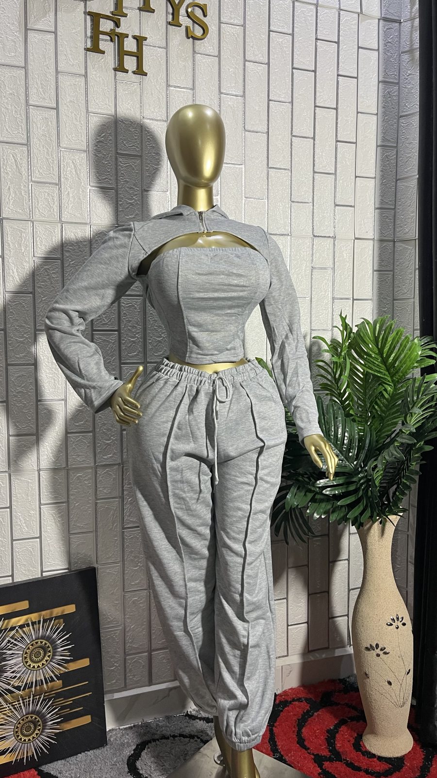 The GREY GLAM  Set