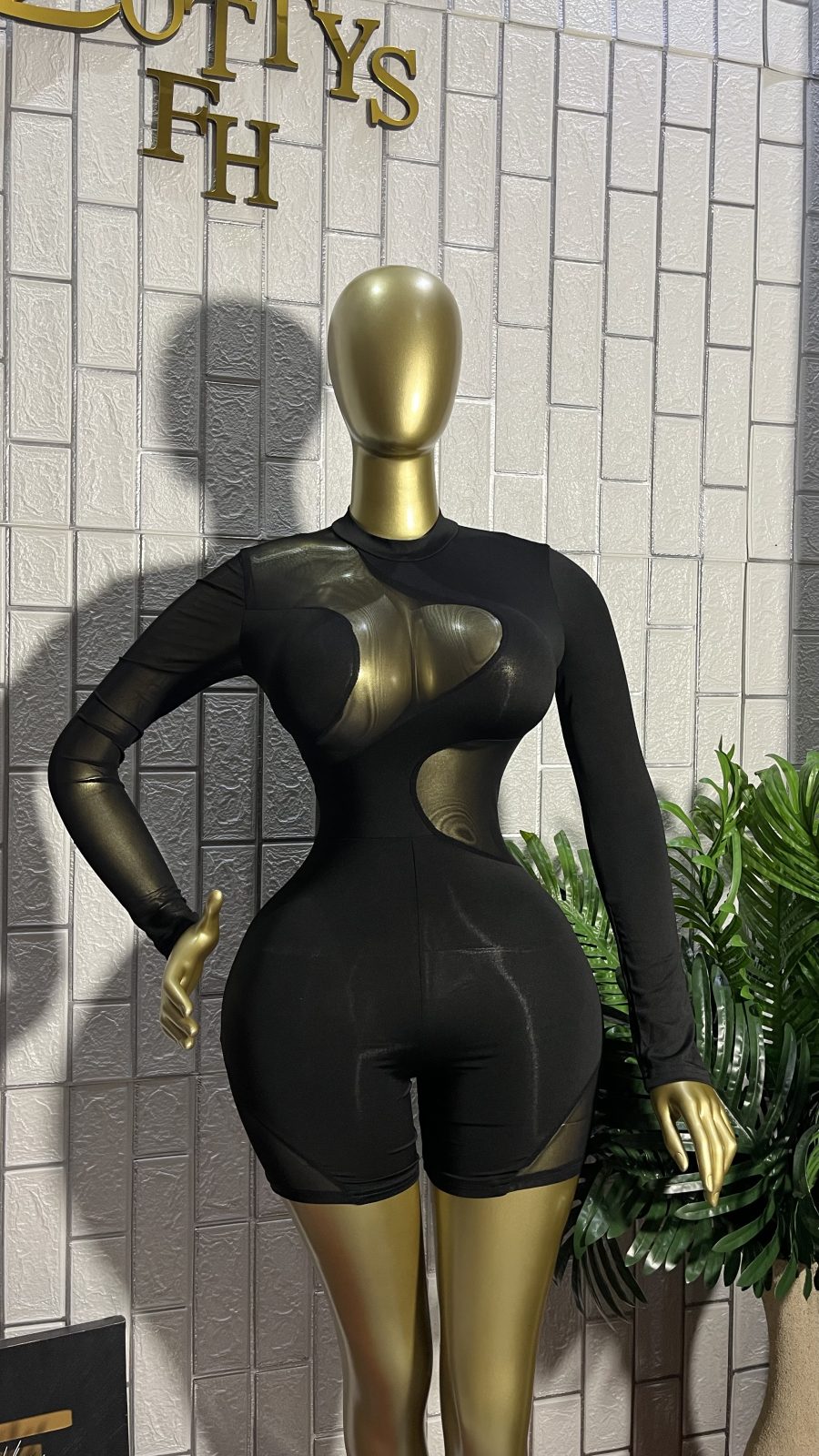 The Body Snatched Baddie Romper