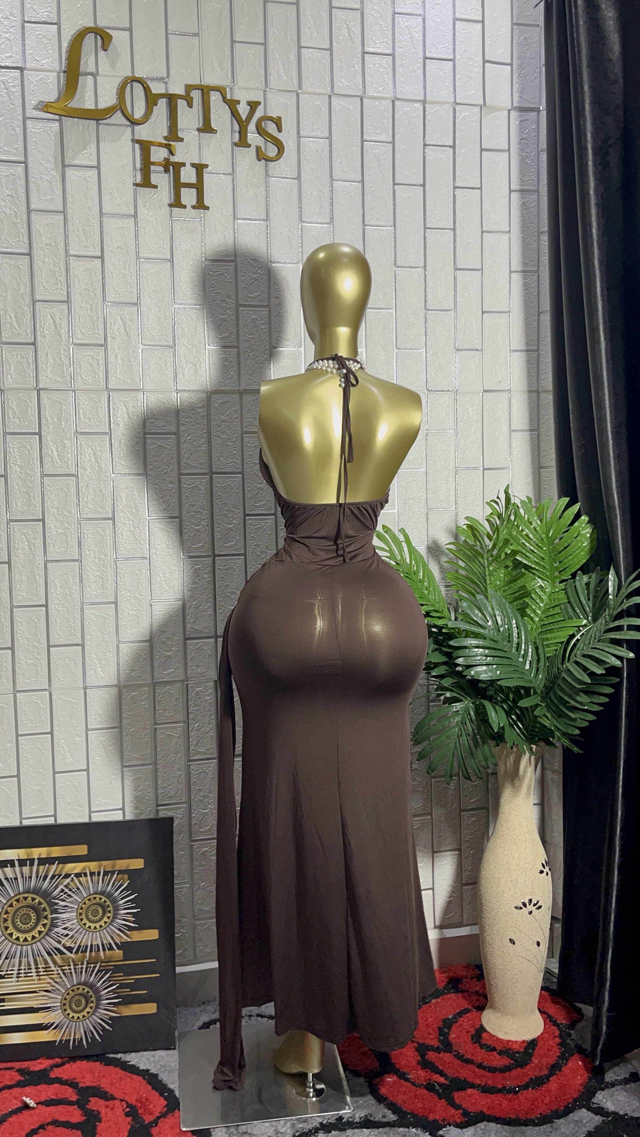 COACOA DRAPED DIVA
