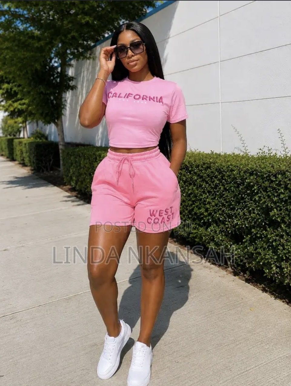 The CALI BABE West Coast Shorts Set
