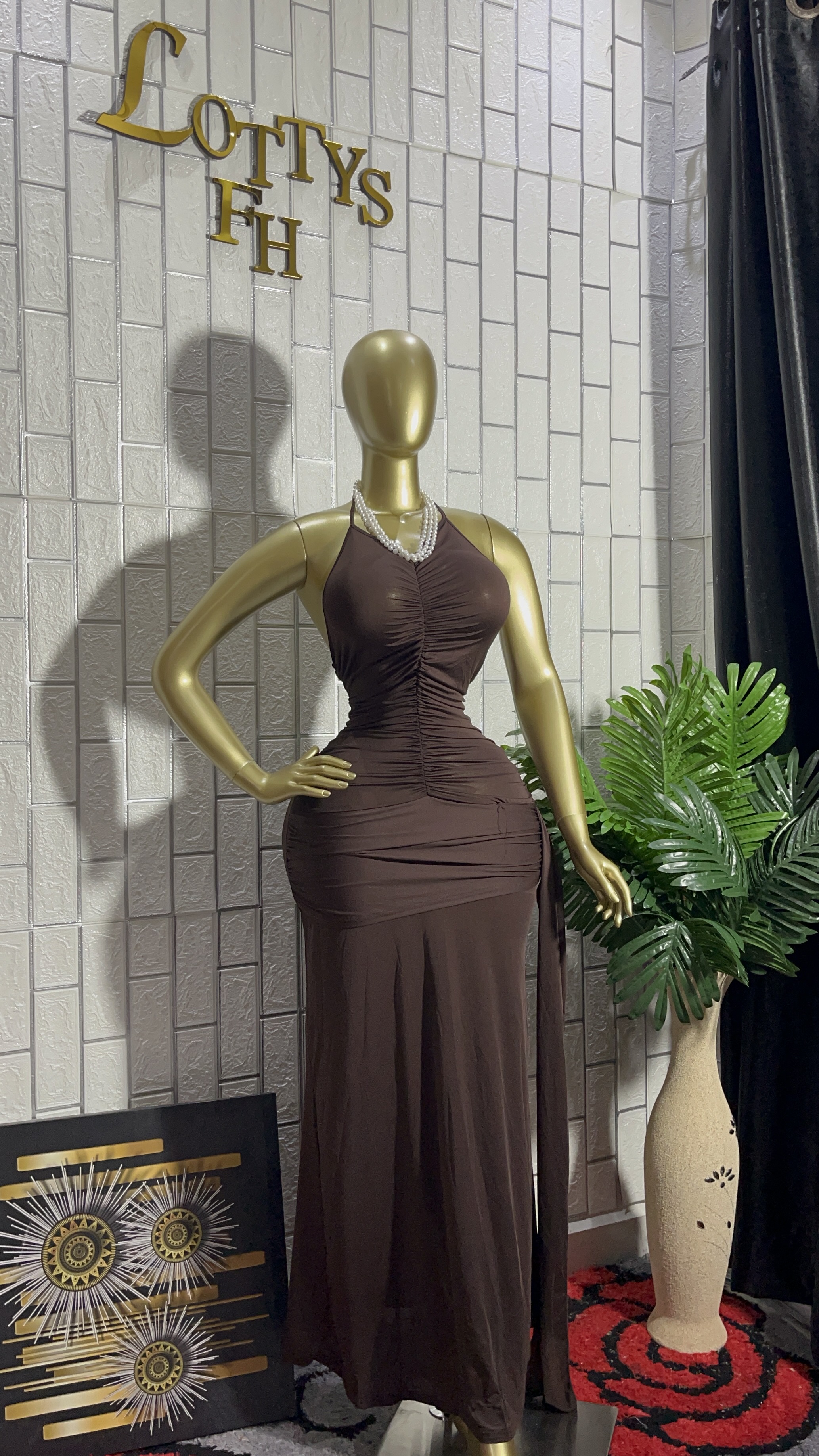 COACOA DRAPED DIVA