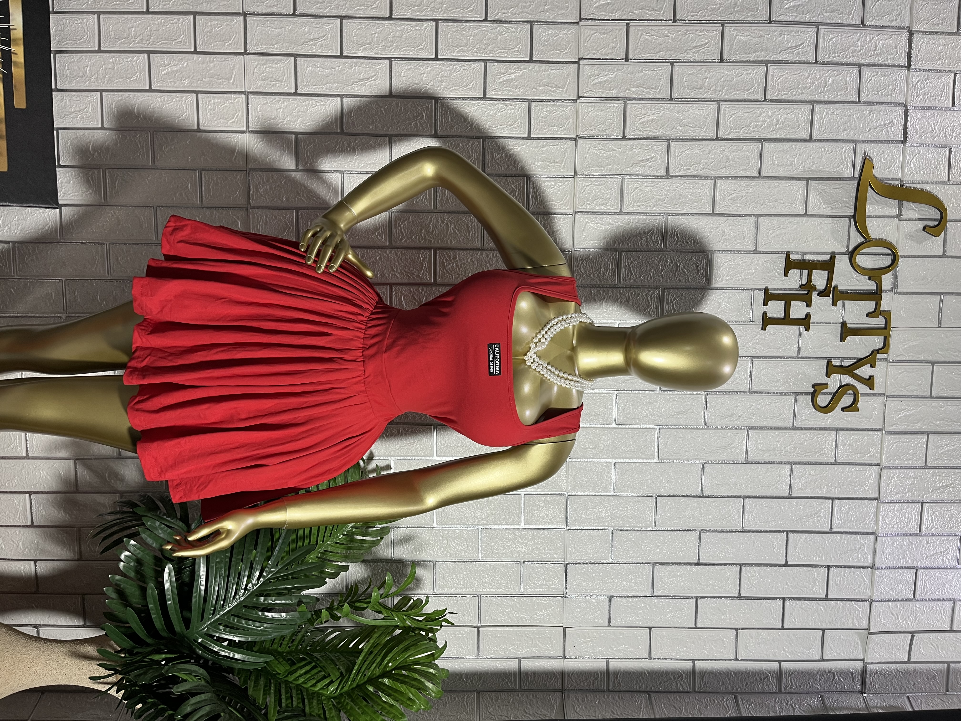 The CHERRY CALI Tennis Dress