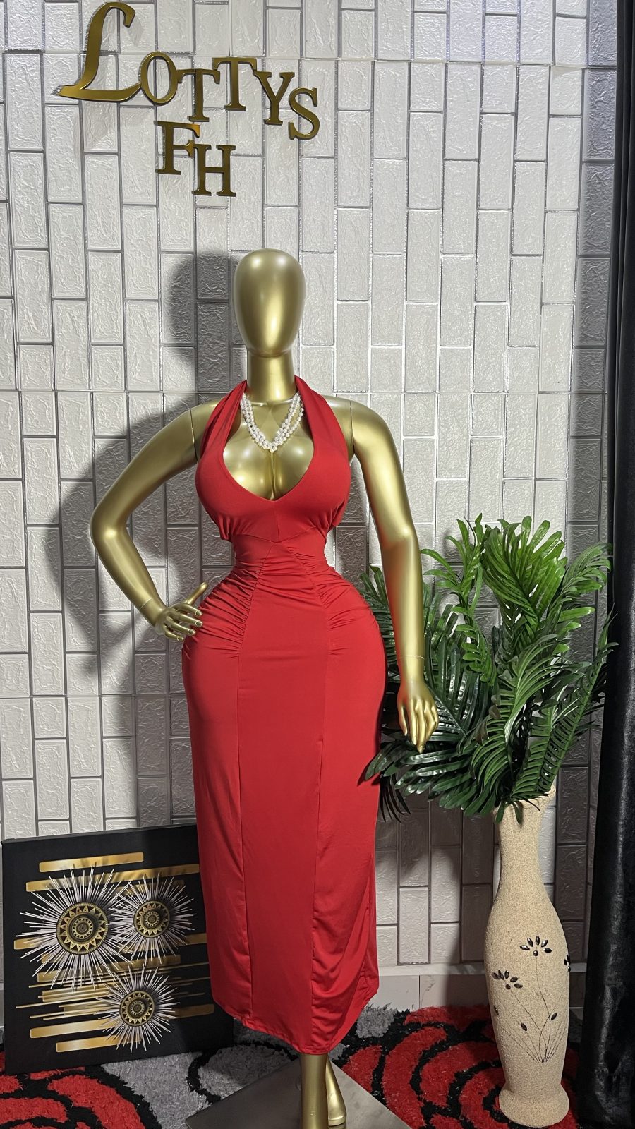 The Fire Goddess Dress